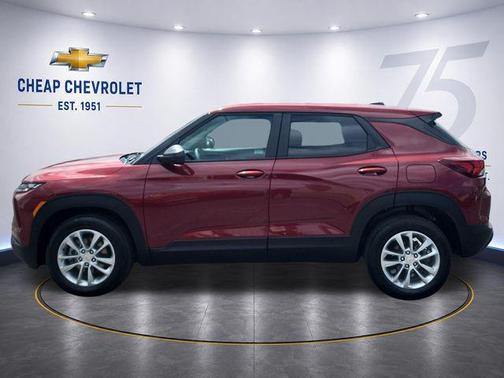 Crimson Metallic 2024 Chevrolet Trailblazer LS