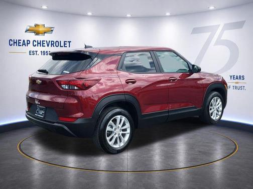 Crimson Metallic 2024 Chevrolet Trailblazer LS