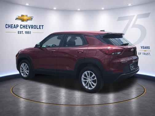 Crimson Metallic 2024 Chevrolet Trailblazer LS