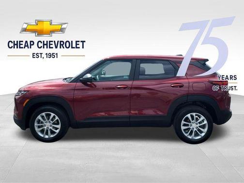 Crimson Metallic 2024 Chevrolet Trailblazer LS
