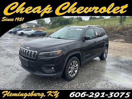 Diamond Black Crystal Pearlcoat 2019 Jeep Cherokee Latitude Plus