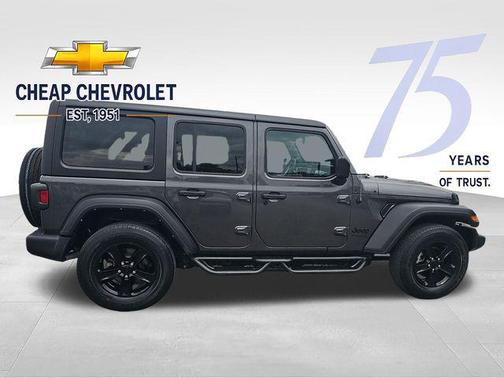 Granite Crystal Metallic Clearcoat 2022 Jeep Wrangler Unlimited Sport Altitude