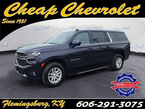 Dark Ash Metallic 2024 Chevrolet Suburban LT