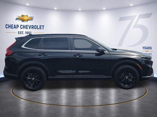 Crystal Black Pearl 2025 Honda CR-V Hybrid Sport AWD