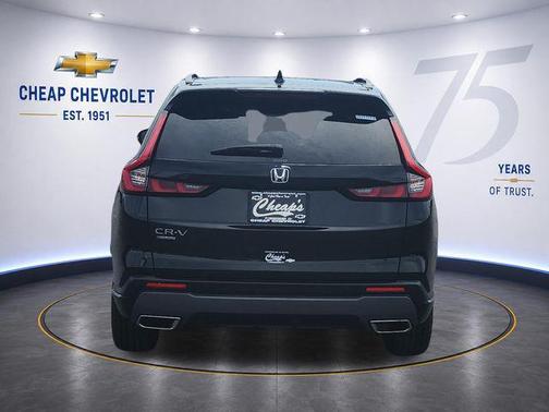 Crystal Black Pearl 2025 Honda CR-V Hybrid Sport AWD