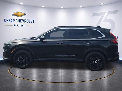 Crystal Black Pearl 2025 Honda CR-V Hybrid Sport AWD
