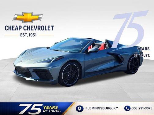 Hypersonic Gray Metallic 2023 Chevrolet Corvette Stingray w/1LT