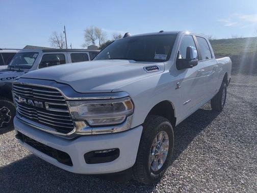 Bright White Clearcoat 2024 RAM 2500 Laramie Crew Cab 4x4 6'4' Box