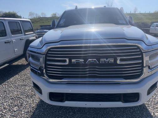 Bright White Clearcoat 2024 RAM 2500 Laramie Crew Cab 4x4 6'4' Box