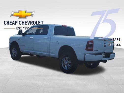 Bright White Clearcoat 2024 RAM 2500 Laramie Crew Cab 4x4 6'4' Box