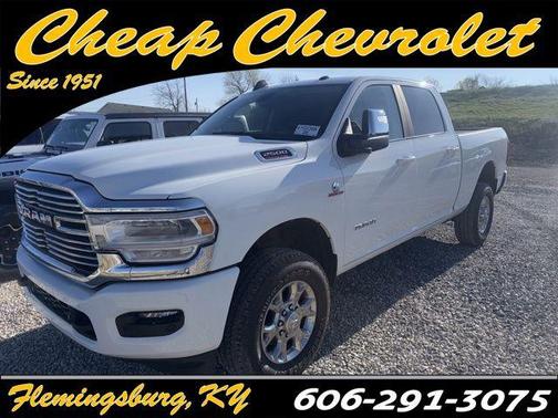 Bright White Clearcoat 2024 RAM 2500 Laramie Crew Cab 4x4 6'4' Box