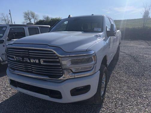 Bright White Clearcoat 2024 RAM 2500 Laramie Crew Cab 4x4 6'4' Box
