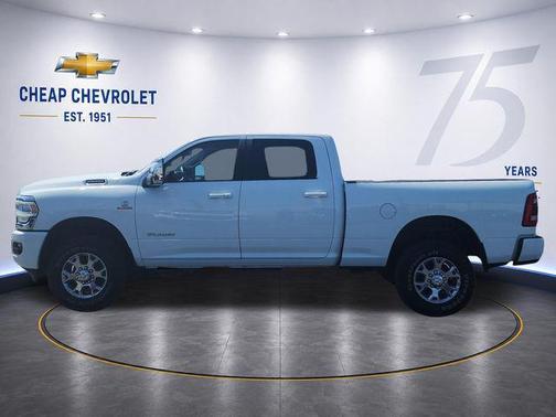 Bright White Clearcoat 2024 RAM 2500 Laramie Crew Cab 4x4 6'4' Box