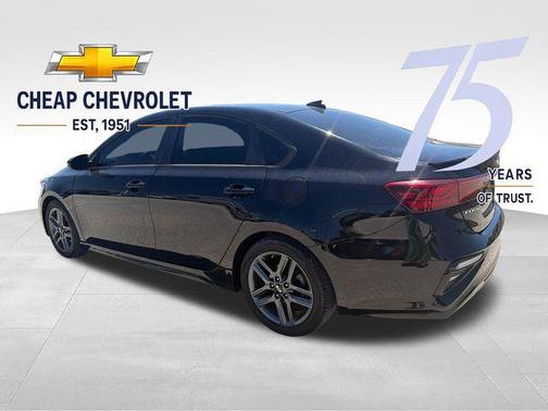 Aurora Black 2021 Kia Forte GT-Line