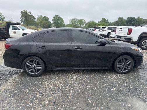 Aurora Black 2021 Kia Forte GT-Line