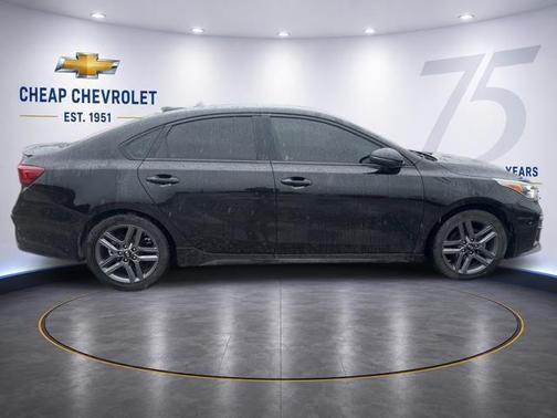 Aurora Black 2021 Kia Forte GT-Line