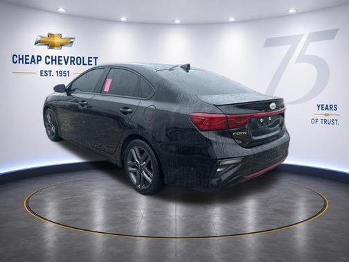 Aurora Black 2021 Kia Forte GT-Line