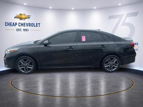 Aurora Black 2021 Kia Forte GT-Line