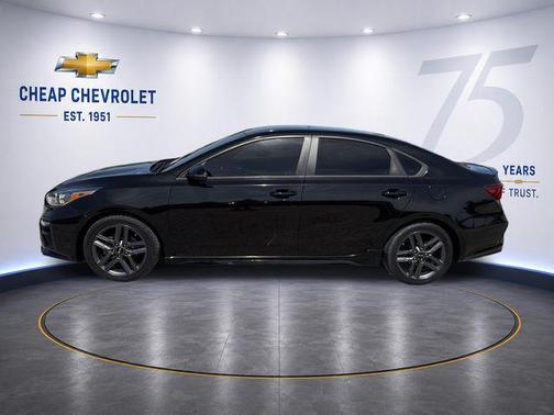 Aurora Black 2021 Kia Forte GT-Line