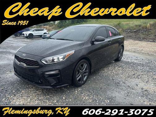 Aurora Black 2021 Kia Forte GT-Line