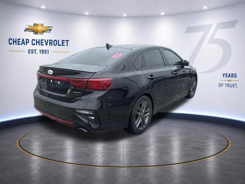 Aurora Black 2021 Kia Forte GT-Line