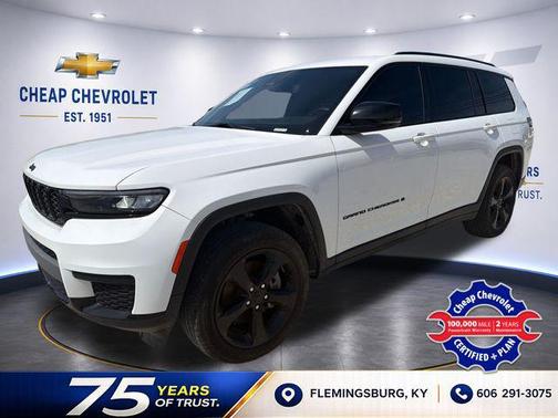 Bright White Clearcoat 2022 Jeep Grand Cherokee L Altitude
