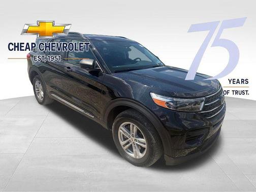 Agate Black Metallic 2021 Ford Explorer XLT