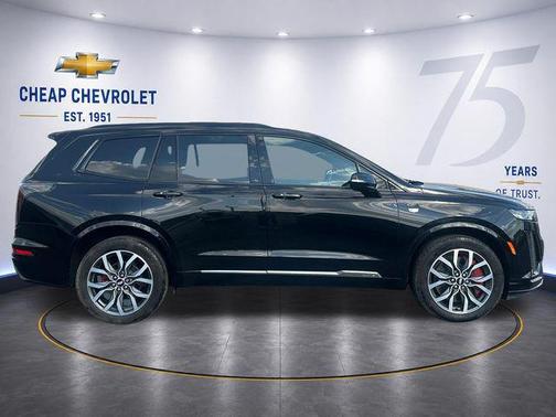 Stellar Black Metallic 2024 Cadillac XT6 Sport AWD