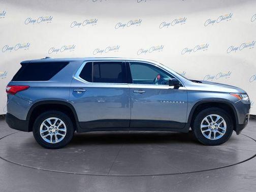 Satin Steel Metallic 2020 Chevrolet Traverse LS