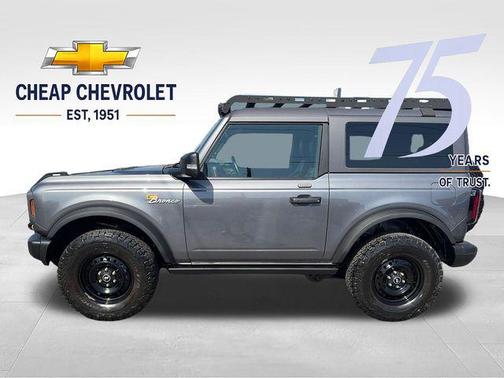 Carbonized Gray Metallic 2022 Ford Bronco Badlands