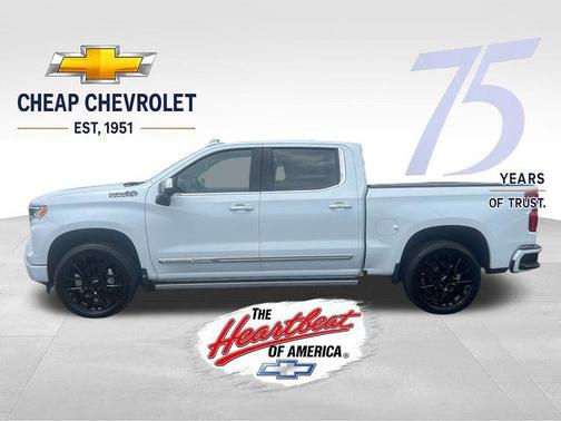Polar White Tricoat 2026 Chevrolet Silverado 1500 High Country