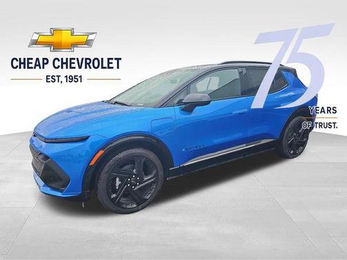 Riptide Blue Metallic 2026 Chevrolet Equinox EV RS