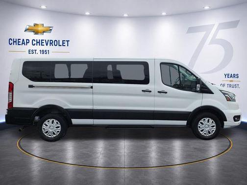 Oxford White 2023 Ford Transit-350 XLT