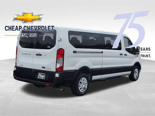 Oxford White 2023 Ford Transit-350 XLT