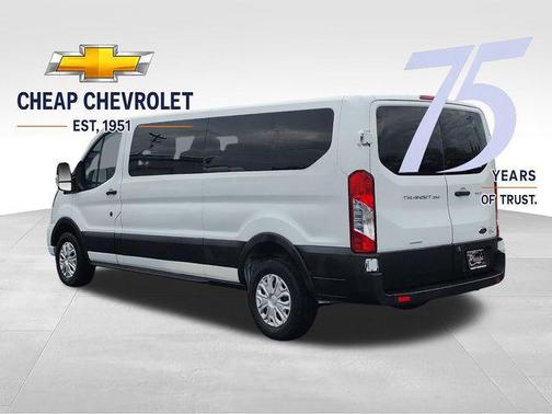 Oxford White 2023 Ford Transit-350 XLT