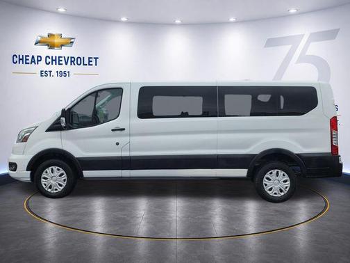 Oxford White 2023 Ford Transit-350 XLT