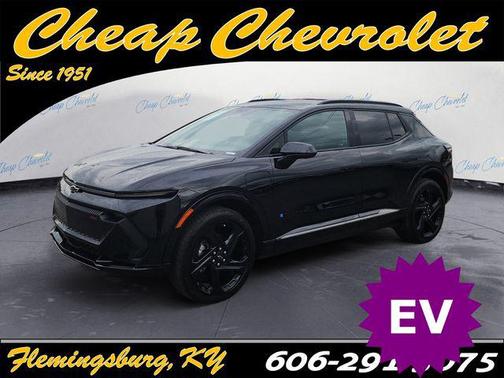 Black 2024 Chevrolet Equinox EV RS