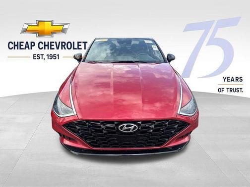 Calypso Red 2022 Hyundai SONATA SEL Plus