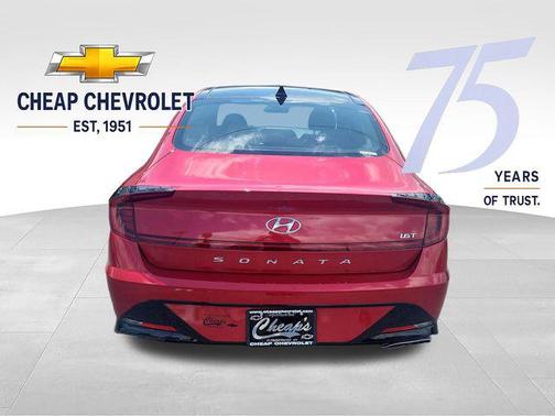 Calypso Red 2022 Hyundai SONATA SEL Plus
