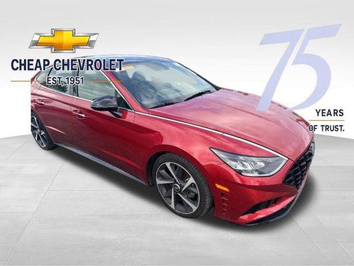 Calypso Red 2022 Hyundai SONATA SEL Plus
