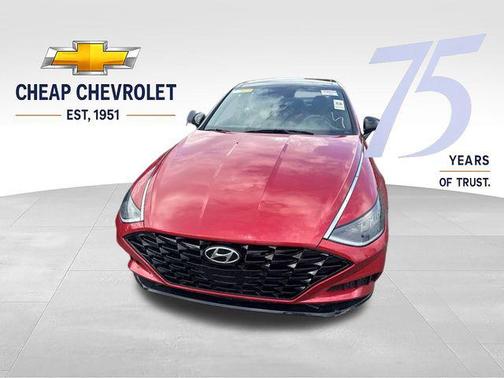 Calypso Red 2022 Hyundai SONATA SEL Plus