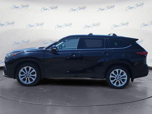 Midnight Black Metallic 2021 Toyota Highlander Limited