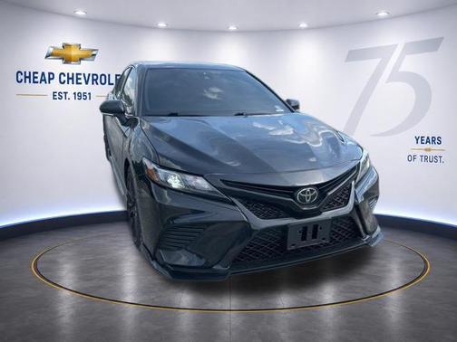 Midnight Black Metallic 2024 Toyota Camry TRD V6
