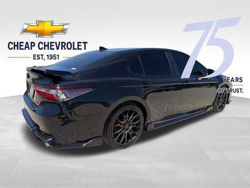 Midnight Black Metallic 2024 Toyota Camry TRD V6