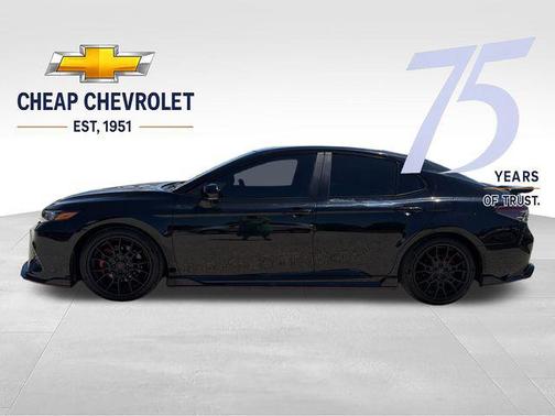 Midnight Black Metallic 2024 Toyota Camry TRD V6