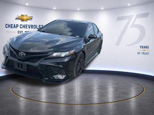 Midnight Black Metallic 2024 Toyota Camry TRD V6