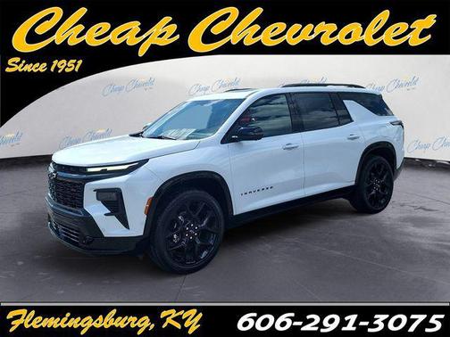 Polar White Tricoat 2026 Chevrolet Traverse RS
