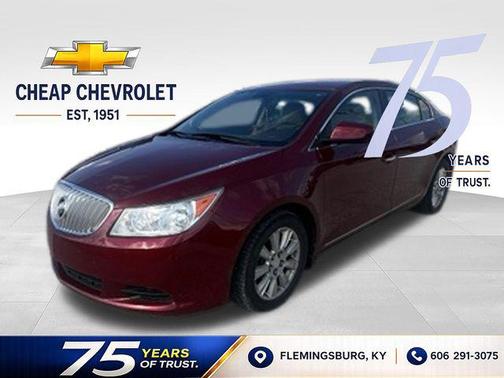 Red Jewel Tintcoat 2010 Buick LaCrosse CX