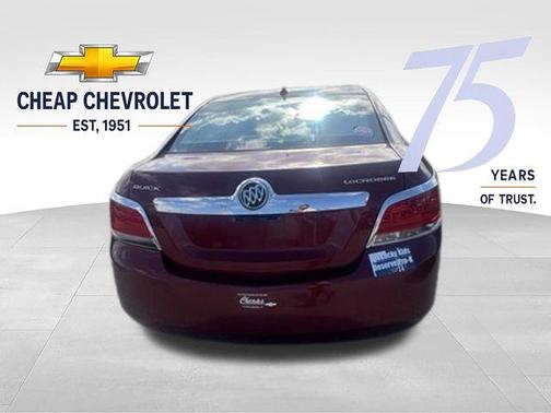 Red Jewel Tintcoat 2010 Buick LaCrosse CX