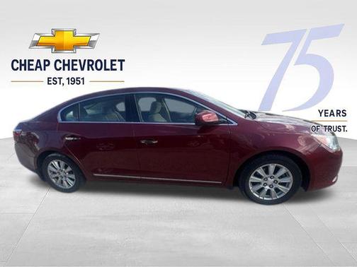 Red Jewel Tintcoat 2010 Buick LaCrosse CX